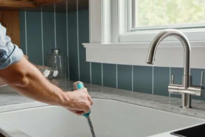 como cambiar un grifo de cocina paso a paso
